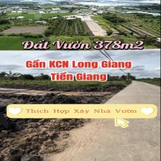 ???? Bán Đất Vuông Vức 387m2 Tại Châu Thành, Tiền Giang! ???? gần KCN Long Giang