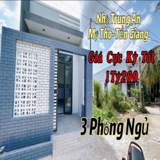 Nhà Mới 3 Phòng Ngủ Giá Rẽ xã Trung An thành phố Mỹ Tho Tiền Giang